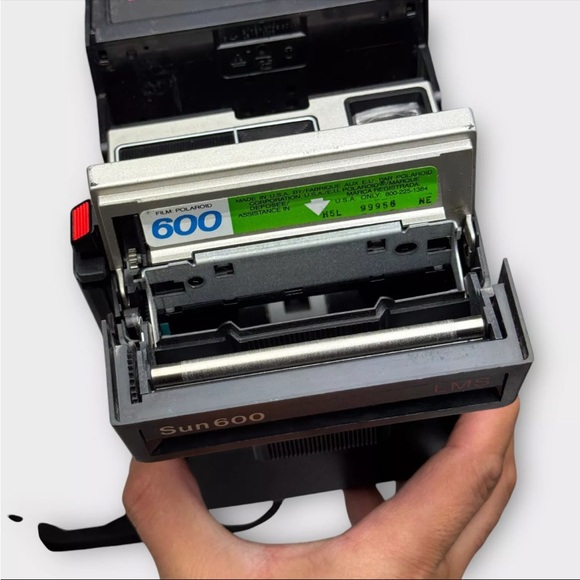 Vintage Polaroid Instant Camera Sun600 Land Camera LMS - Picture 5 of 12